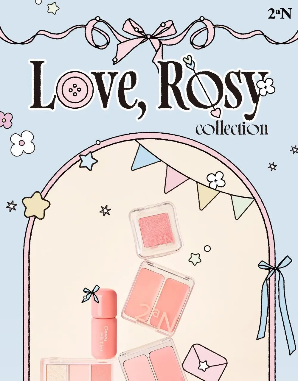 [블루밍테일콜라보] 투에이엔 듀이 핏 틴트 10colors (기획/단품) 상세페이지 4